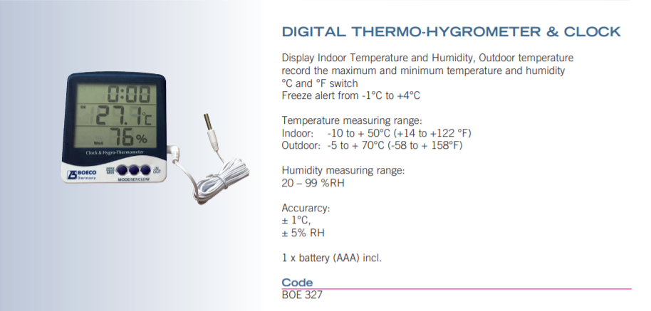 數(shù)字溫濕度計和時鐘327