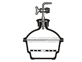  德國(guó)必高BOECO 帶有塑料旋鈕和旋塞的干燥器